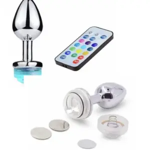 Plug Anal com Iluminação em LED