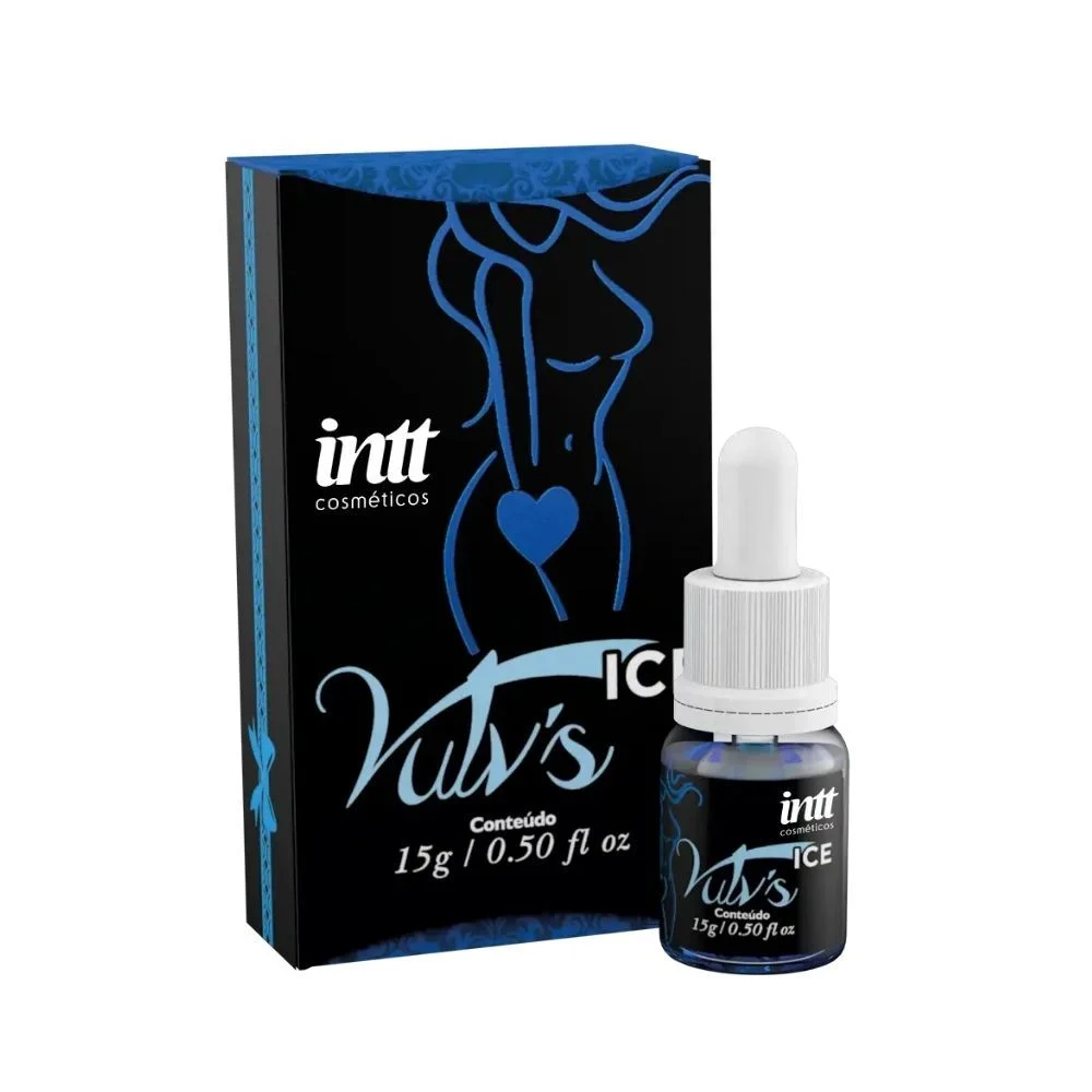 Vulv's Ice Feminino efeito frio e quente aroma de menta 15g
