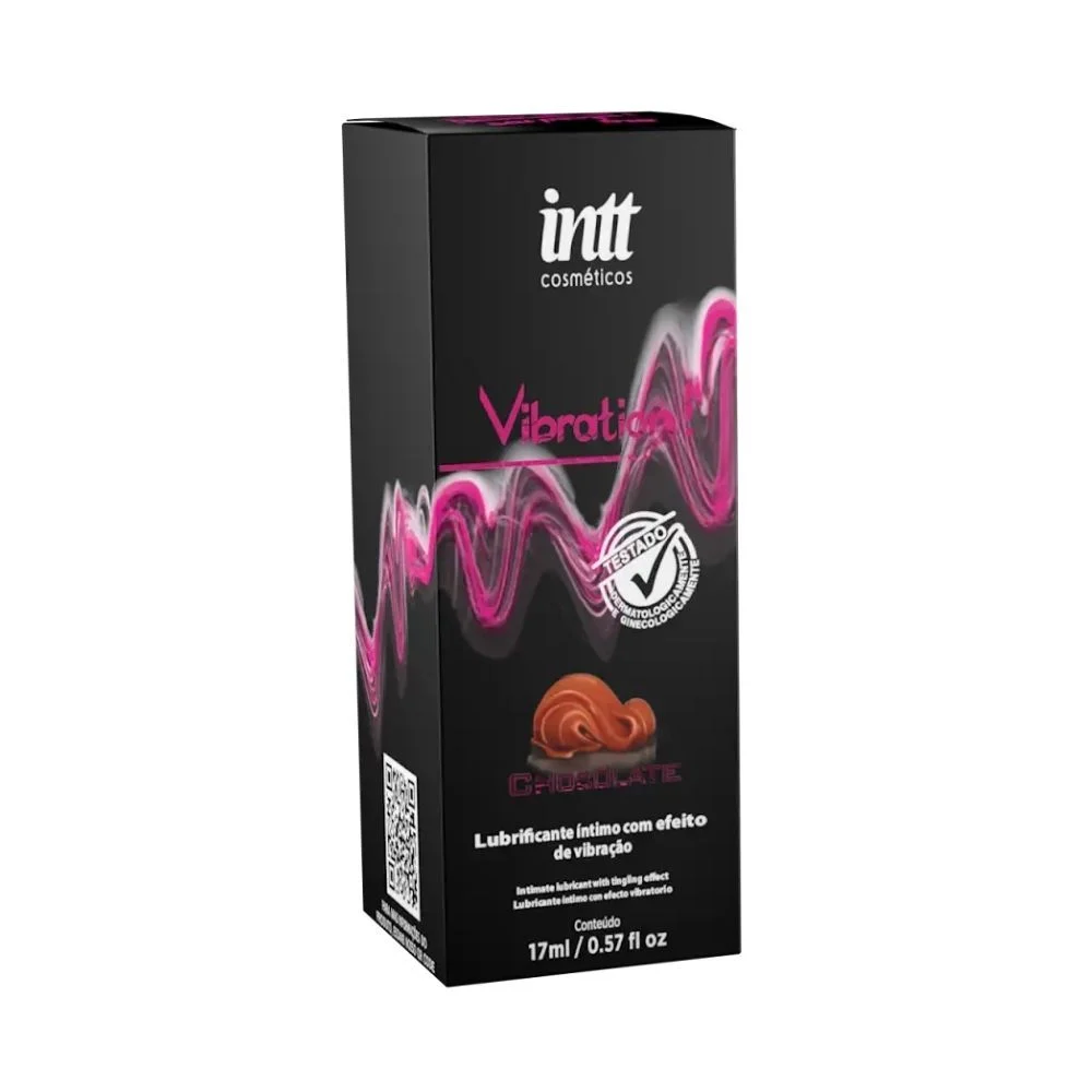 Vibration Chocolate Gel com efeito de vibração, pulsação e aquecimento 17ml - Imagem 3