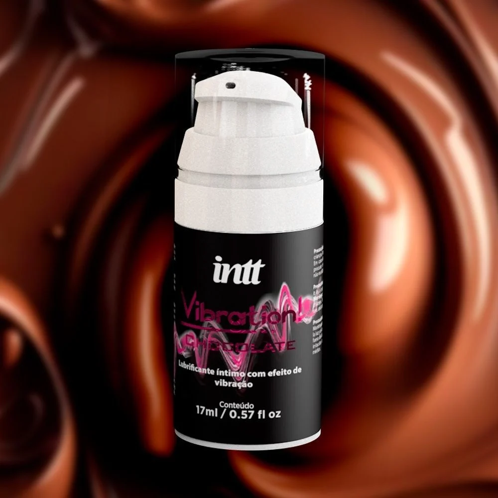 Vibration Chocolate Gel com efeito de vibração, pulsação e aquecimento 17ml - Imagem 2