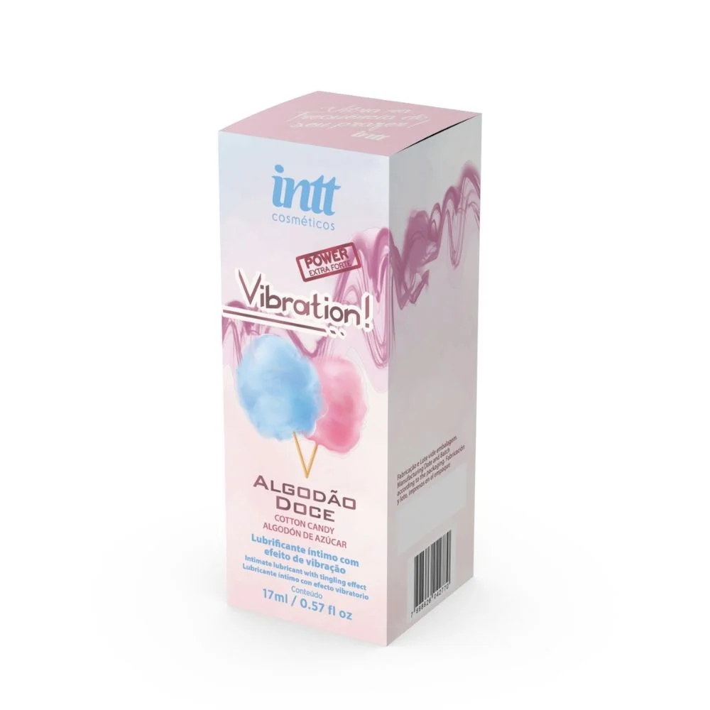 Vibration Power Algodão Doce Gel com efeito de vibração, pulsação e aquecimento 17ml - Imagem 2