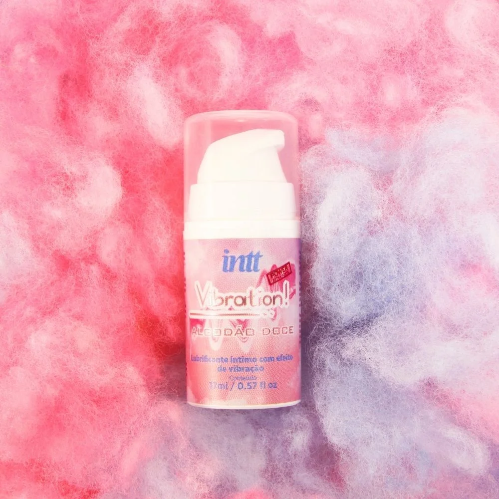 Vibration Power Algodão Doce Gel com efeito de vibração, pulsação e aquecimento 17ml - Imagem 3