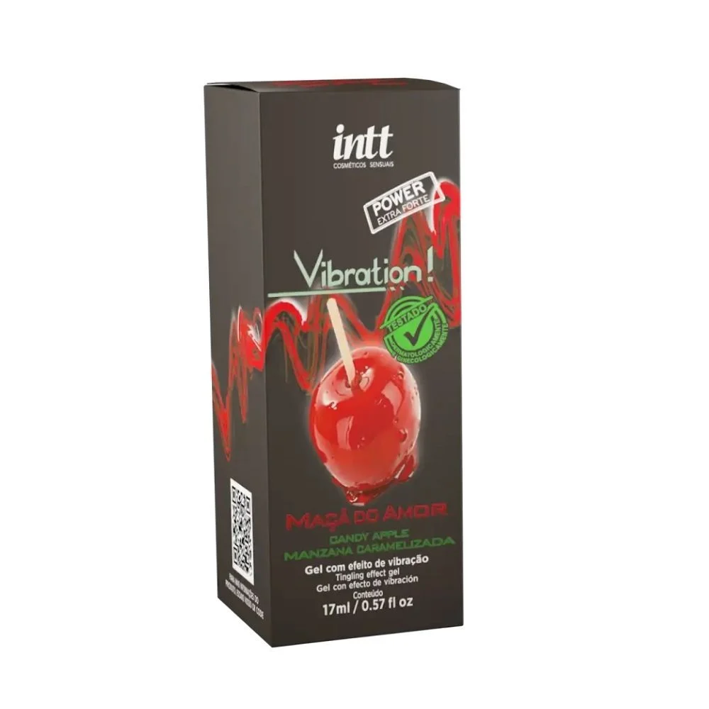 Vibration Power Maçã do Amor Gel com efeito de vibração, pulsação e aquecimento 17ml - Imagem 2