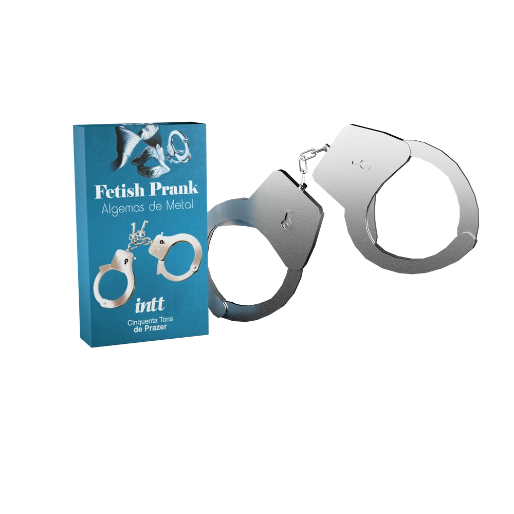 Algema de Metal Fetish Prank – Linha Tons de Prazer | INTT