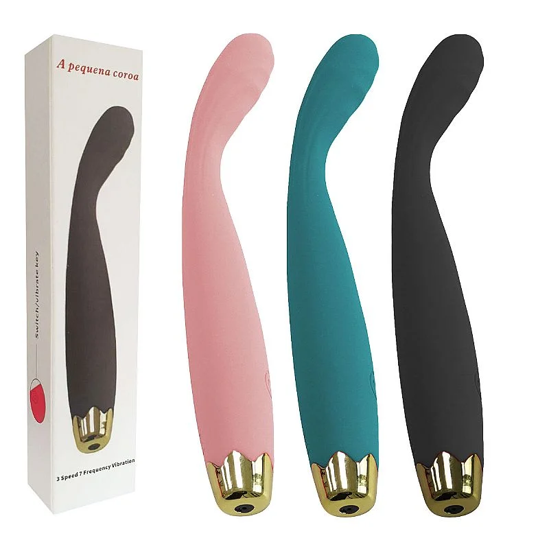 Vibrador de Ponto G - flexivel (coroa) - Imagem 4