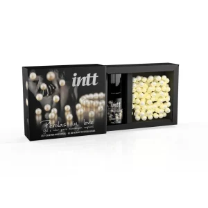 Pérolas in Love kit com colar de pérolas e gel de silicone 17ml